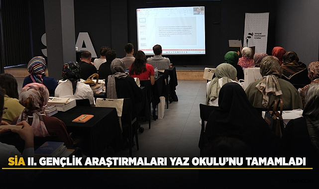 SİA, II. Gençlik Araştırmaları Yaz Okulu’nu Tamamladı