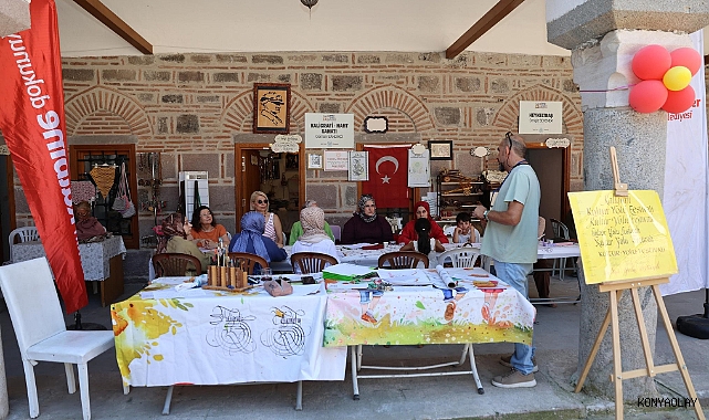Tarihi handa kaligrafi sanatı yeniden hayat buldu